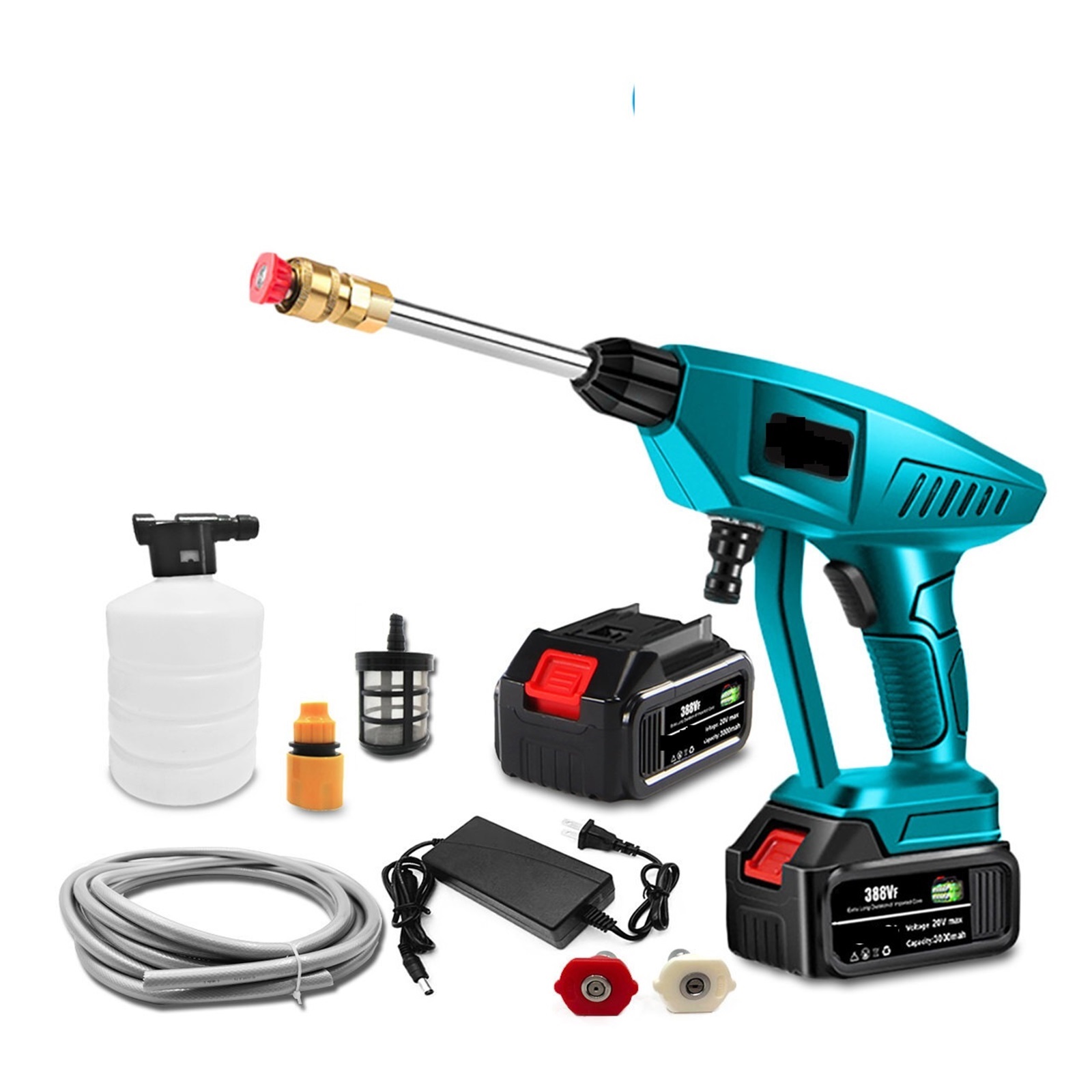 Cordless High Pressure Cleaner Washer Car Wash Pressure Water Cleaning Machine Portable Water Gun Washing Sprayer Cleaner